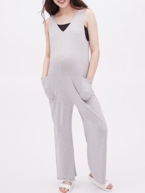 THYME - Sleeveless Maternity Jumpsuit